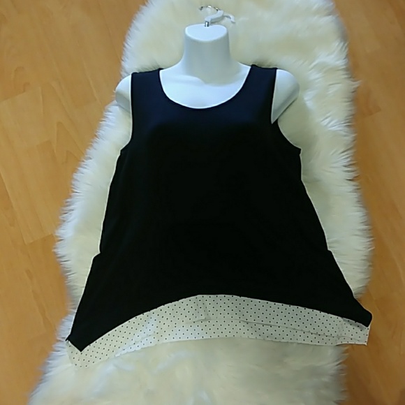 Cha Cha Vente Petite Sleeveless Swing Top - Picture 5 of 8